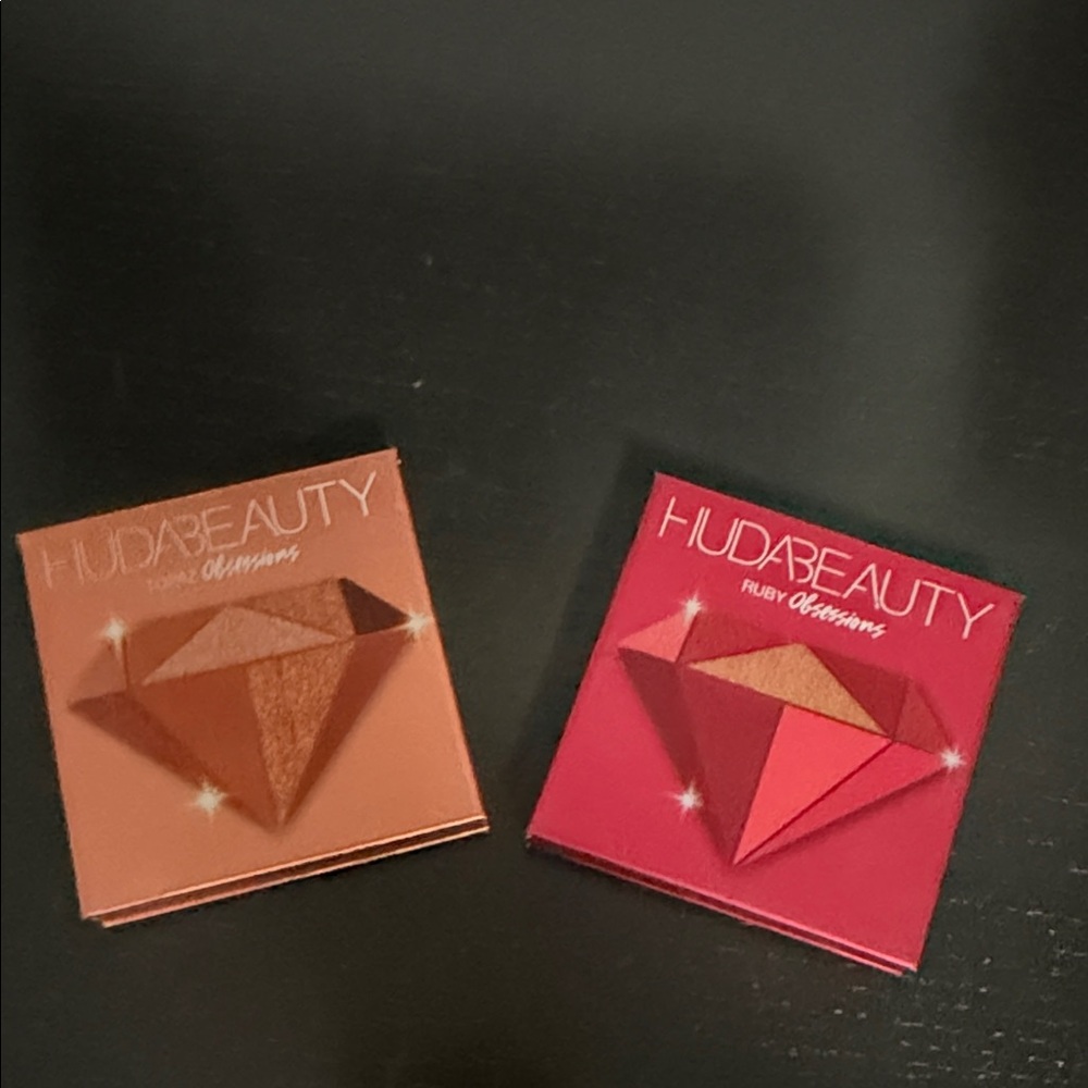 HUDA BEAUTY Ruby Obsessions Eyeshadow Palette Duo - Pink & Bronze